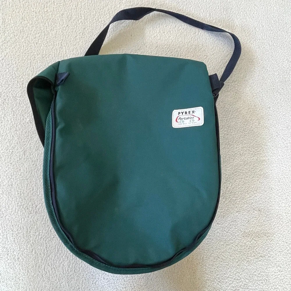 12x12x4 Pyrex Portable Way To‎ Go Insulated Hot Cold Carrier Handles Bag Only
